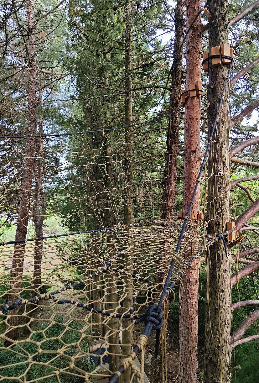 Luxury Tree Net on Krk - distant view