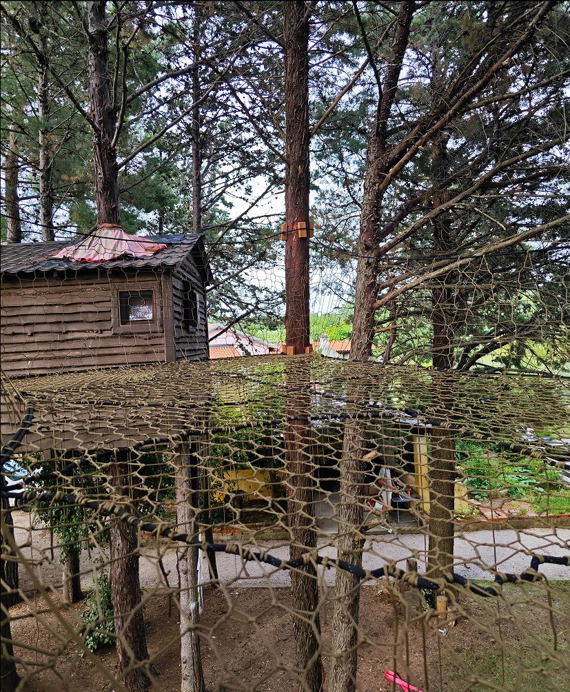 Luxury Tree Net on Krk - close-up view