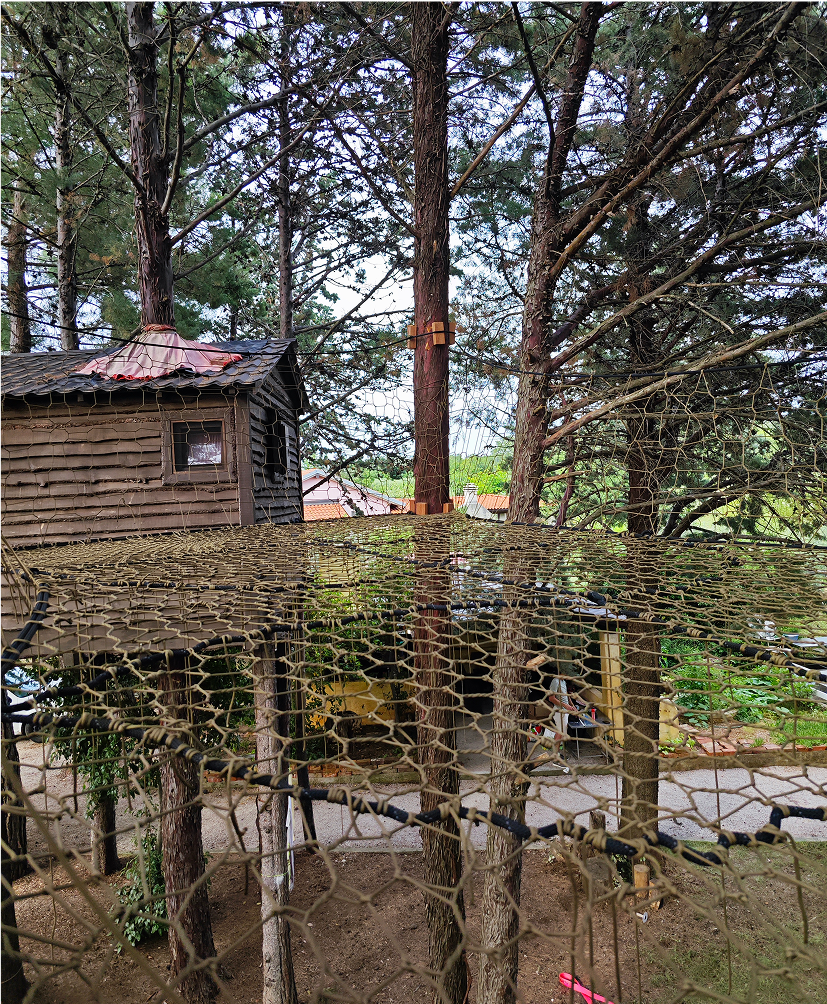 Luxury Tree Net on Krk - close-up view
