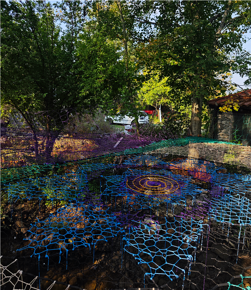 Adrenaline Tree Net system in Deringaj - people enjoying the net