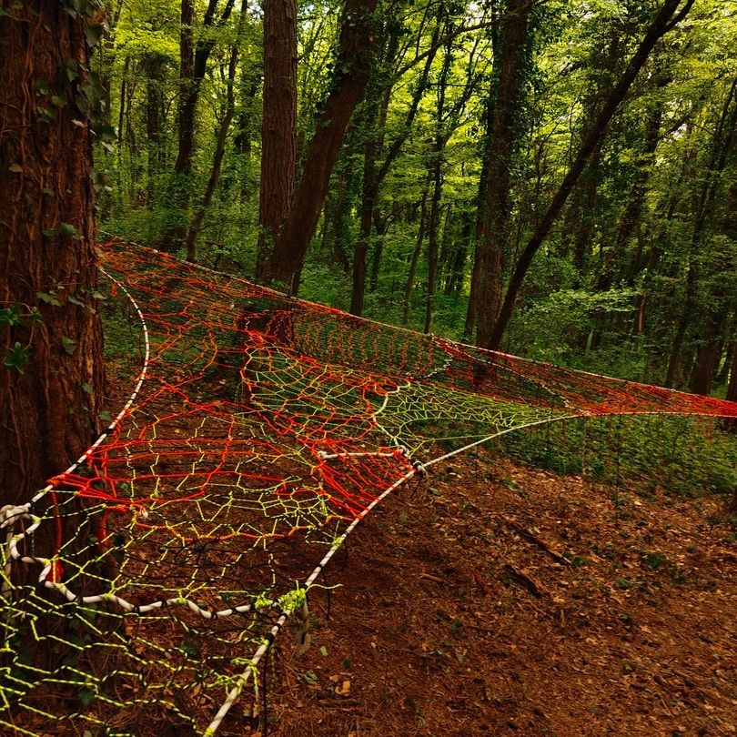 Luksuzna Tree Net mreža na Krku - pogled iz daljine