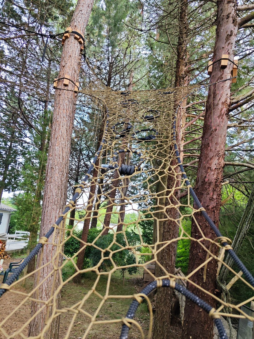 Luksuzna Tree Net mreža na Krku - pogled iz daljine