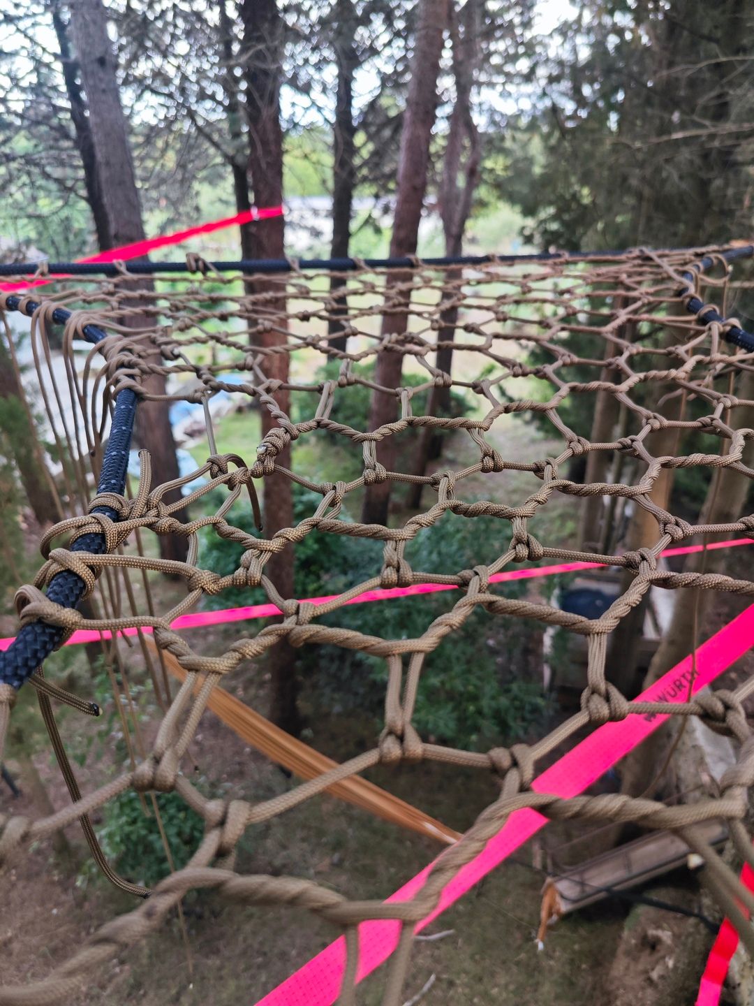 Luksuzna Tree Net mreža na Krku - integracija s mediteranskim vrtom