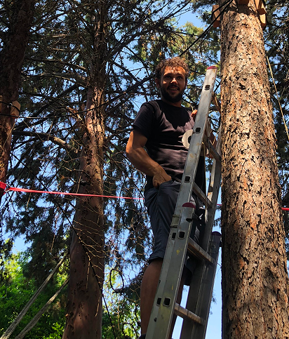 Voditelj Tree Net Croatia tima tijekom rada na projektu