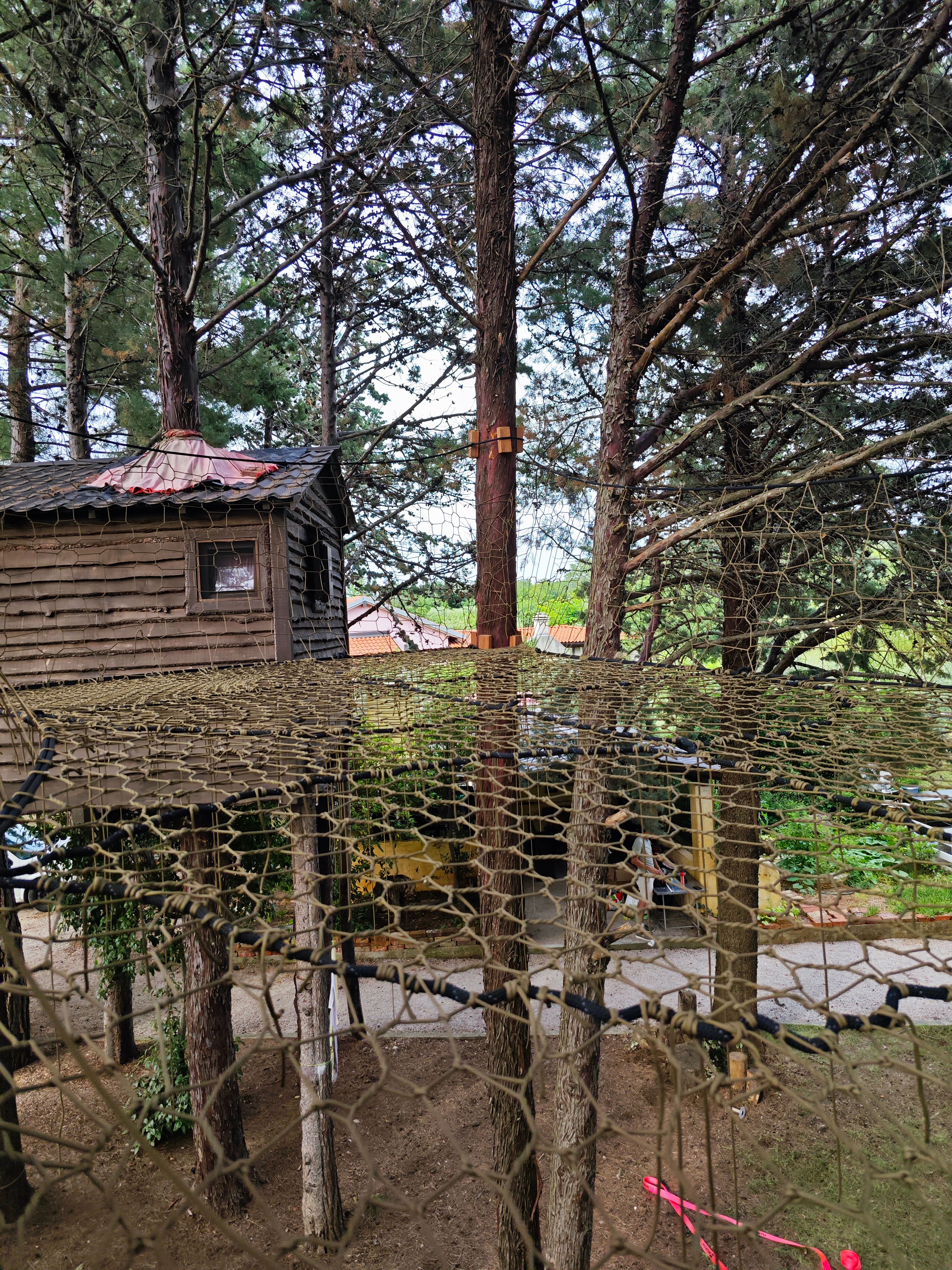 Luksuzna Tree Net mreža s pogledom na more na otoku Krku